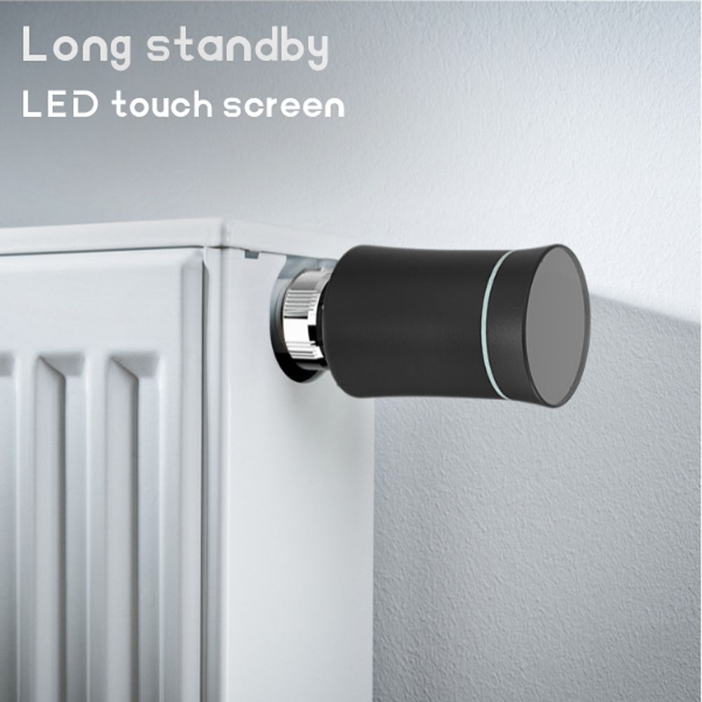 Tuya Zigbee TRV Thermostatic Valve LED Display Screen