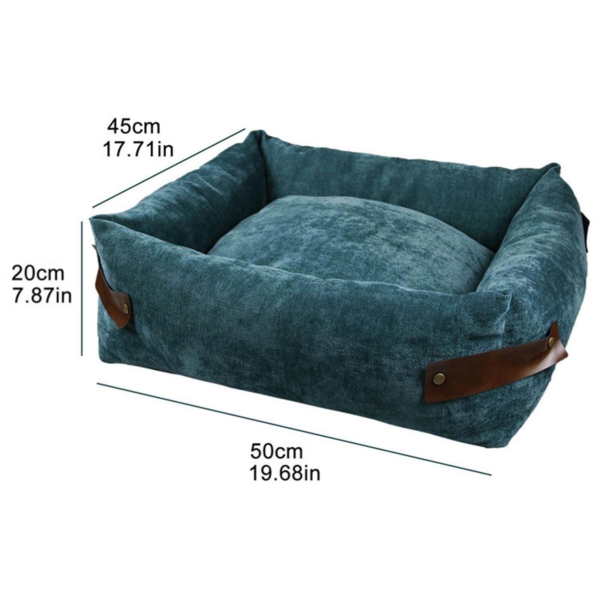 Calming Plush Washable Dog Bed Warming Durable Bed For Extra Large,