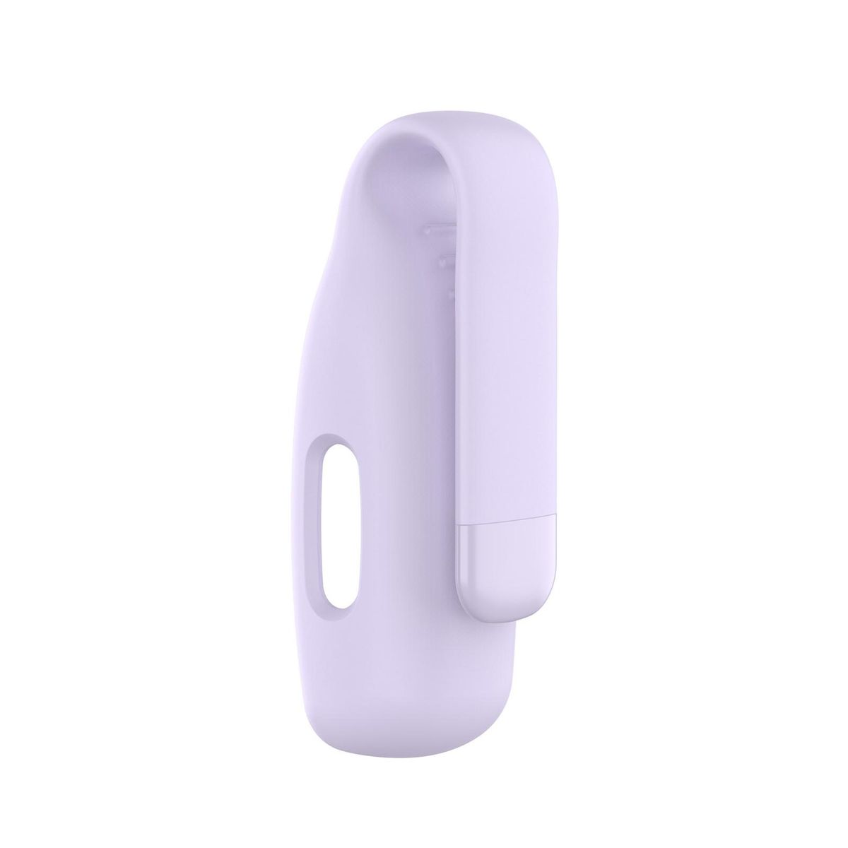 Silicone Steel Clip Protective Shell Case-Light Purple