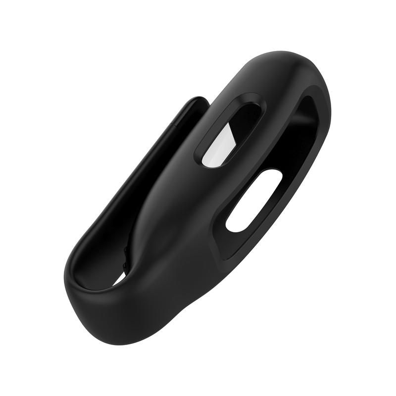 Silicone Steel Clip Protective Shell Case-Light Purple