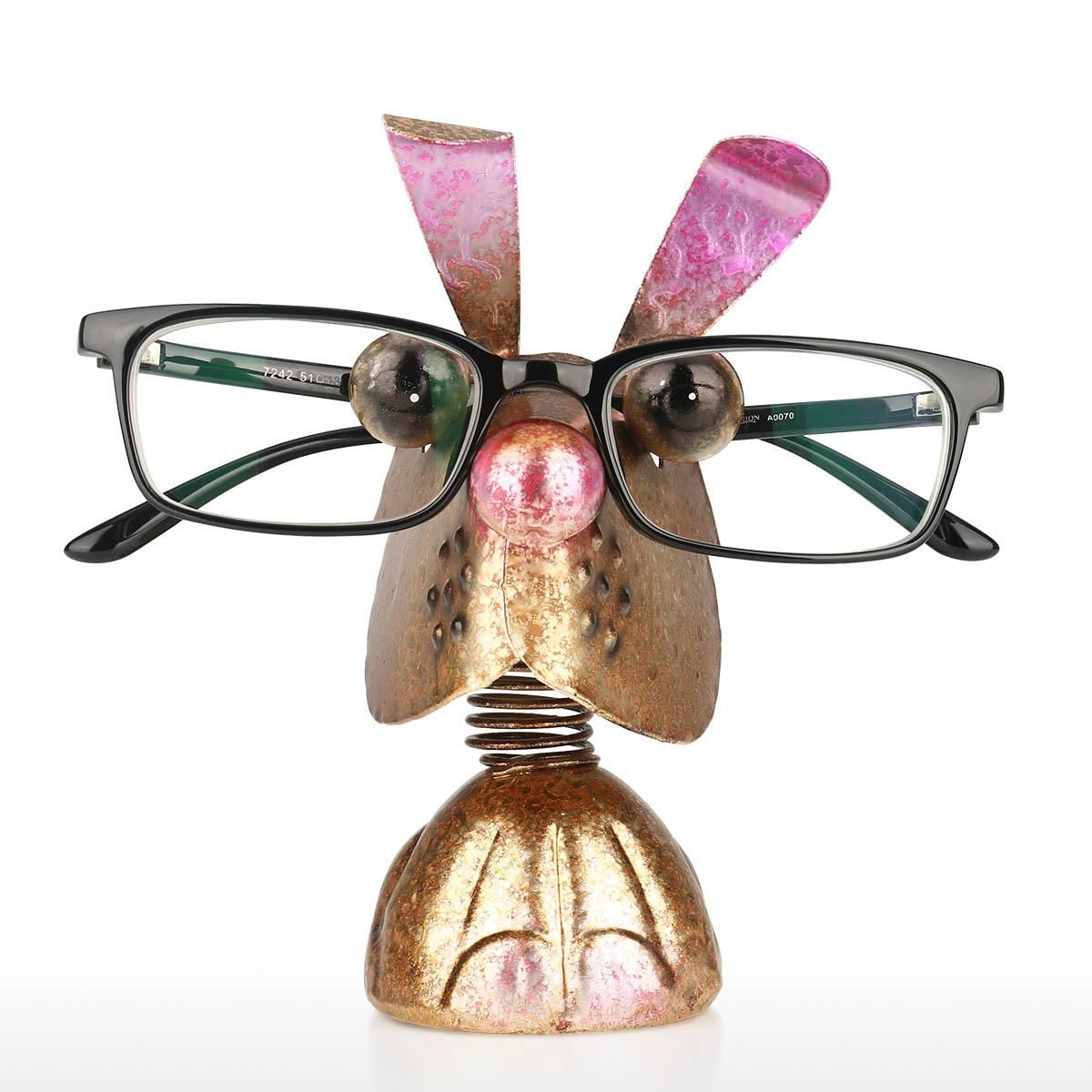 Rabbit Shaped Eyeglass Rack Glasses Eyewear Holder Animal Shaped Spectacle Display Stand