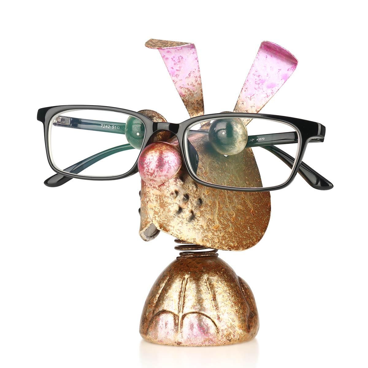 Rabbit Shaped Eyeglass Rack Glasses Eyewear Holder Animal Shaped Spectacle Display Stand