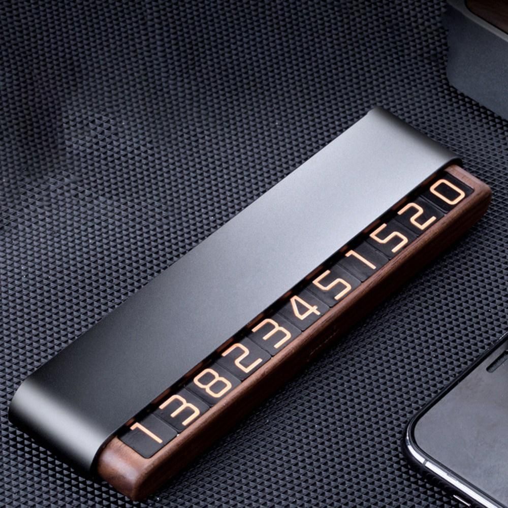 Temporary Parking Sign Can Hide Luminous Parking Card