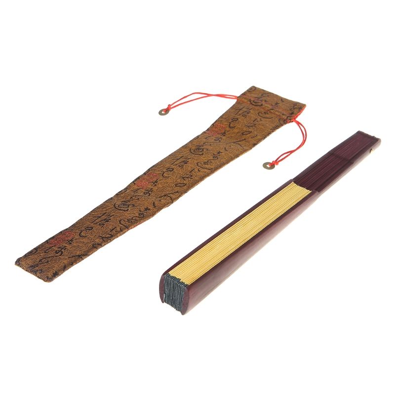 Chinese Bag Hand 5 Pouch Holder Dustproof New Fan Folding Calligraphy Colors Decor Protector
