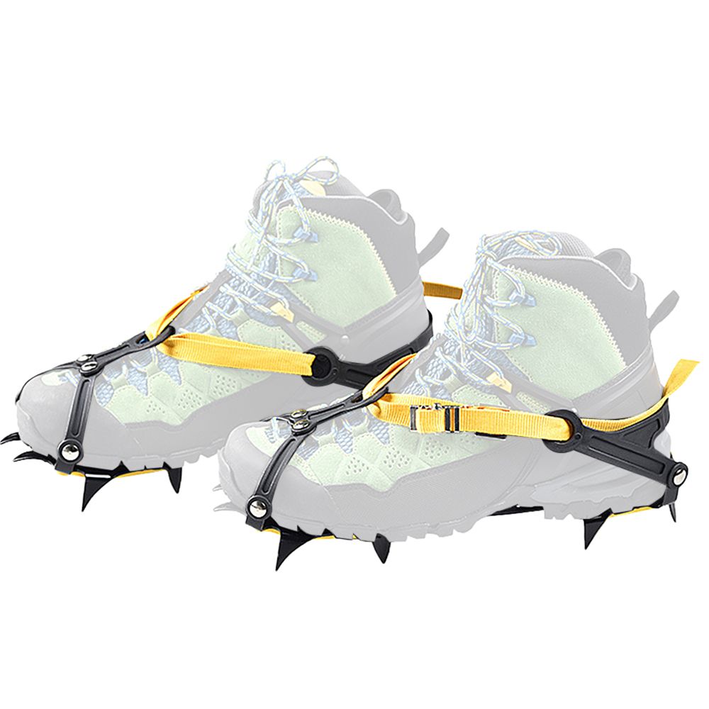 10 Teeth Crampons Traction Cleats Winter Snow Boot Shoe