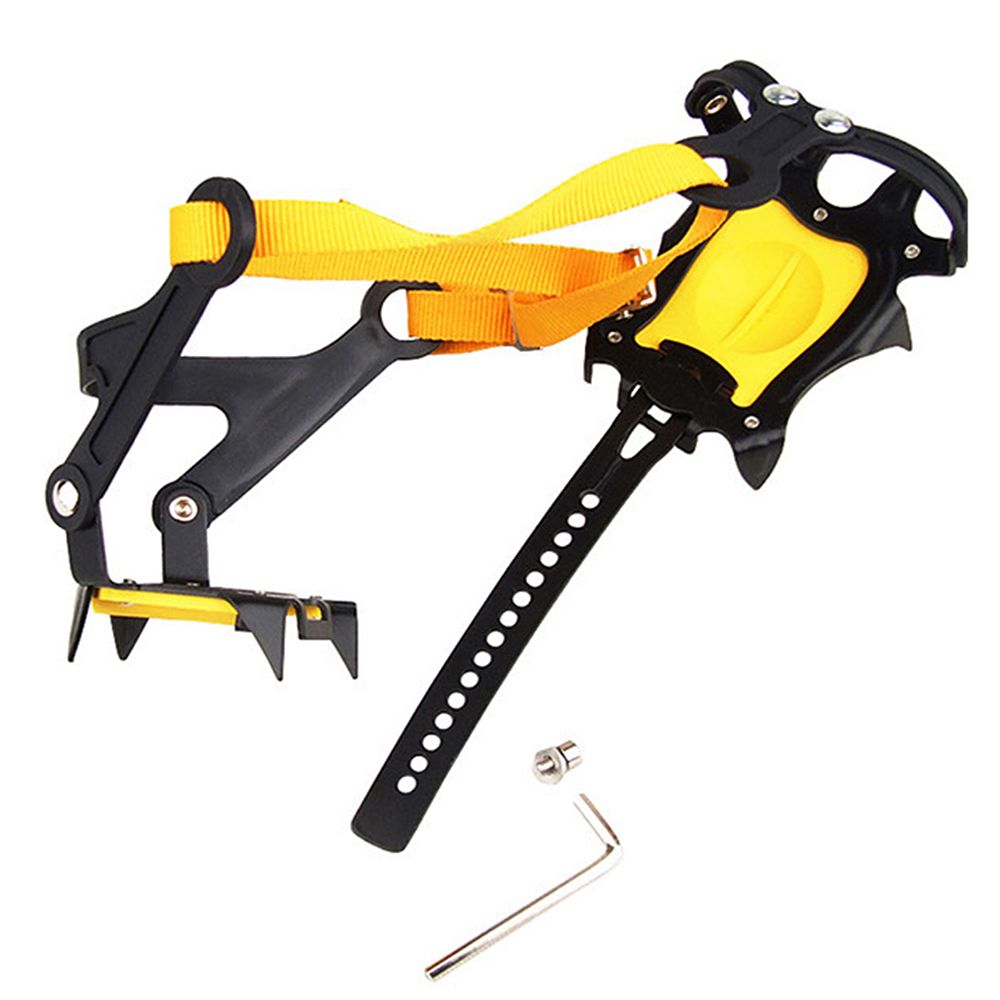 10 Teeth Crampons Traction Cleats Winter Snow Boot Shoe