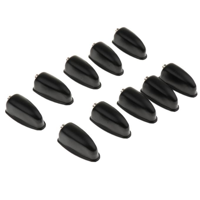 10pcs  Drum Lugs Bass Drum Claw Hooks Percussion Accessory Black