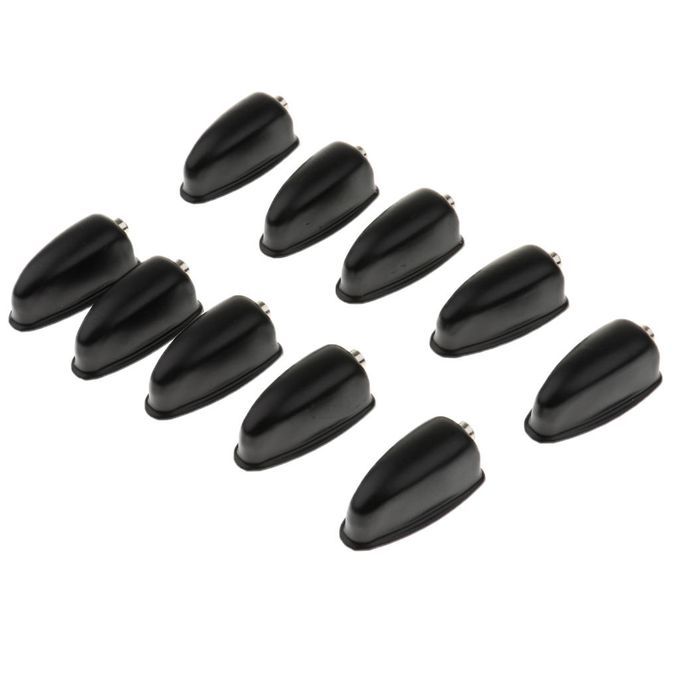 10pcs  Drum Lugs Bass Drum Claw Hooks Percussion Accessory Black