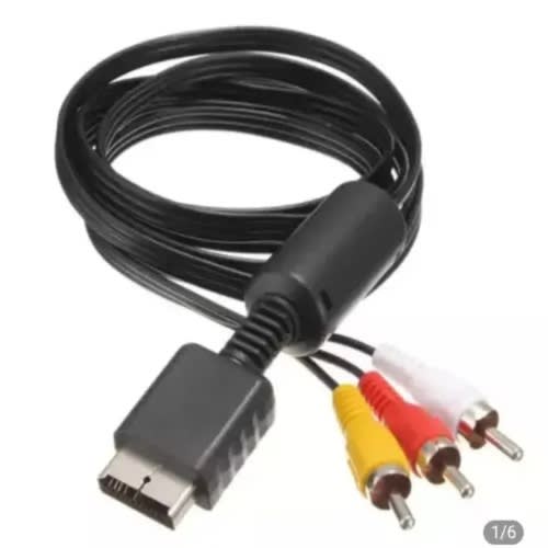 Av Cable For Ps3 & Ps2 Consoles