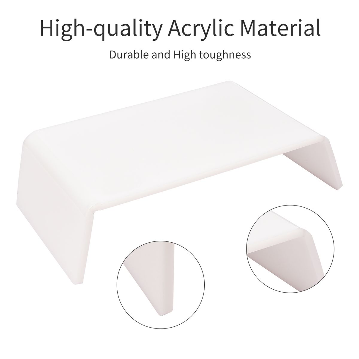 Acrylic Monitor Stand Riser Universal Computer Desktop