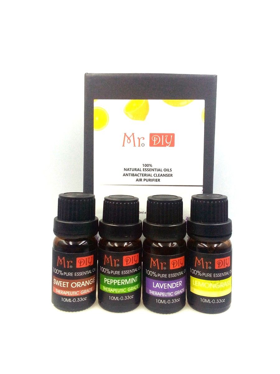 4pcs Of Essential Oil For Humidifier And Cosmetics