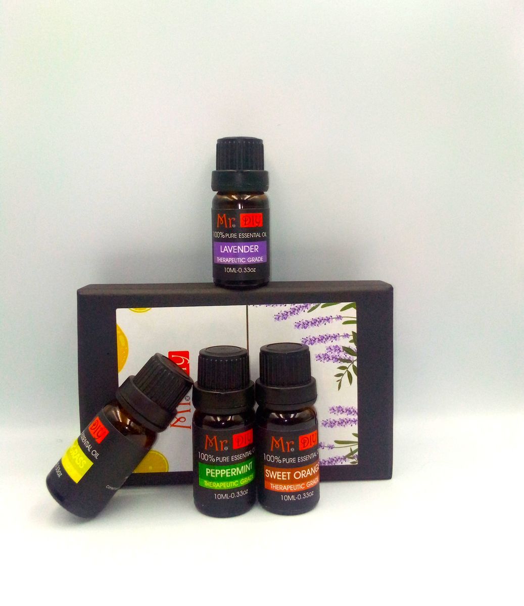 4pcs Of Essential Oil For Humidifier And Cosmetics