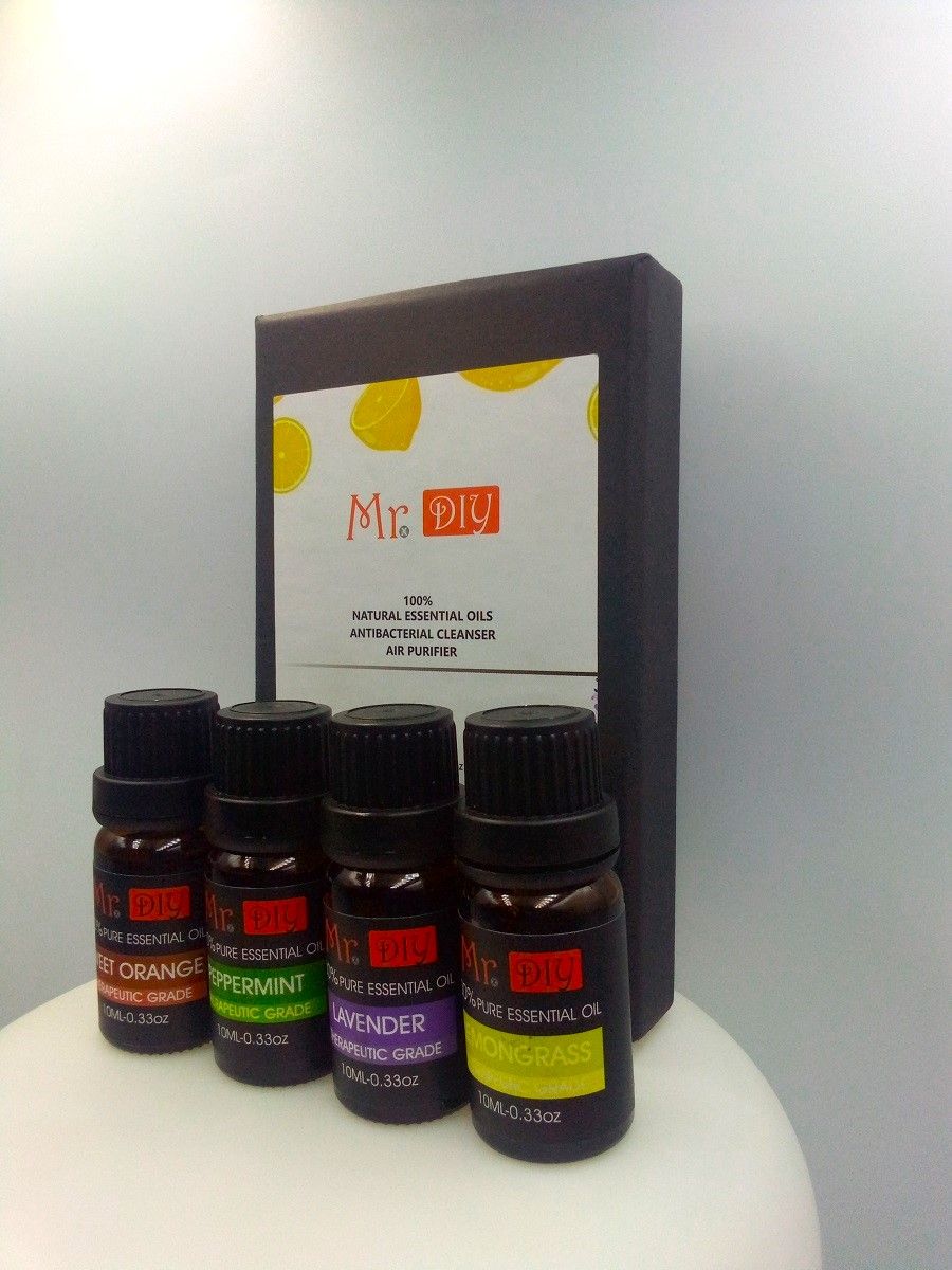4pcs Of Essential Oil For Humidifier And Cosmetics