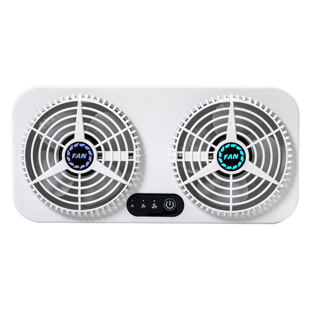 Car Exhaust Fan USB Air Circulation Fan Ventilator Silent