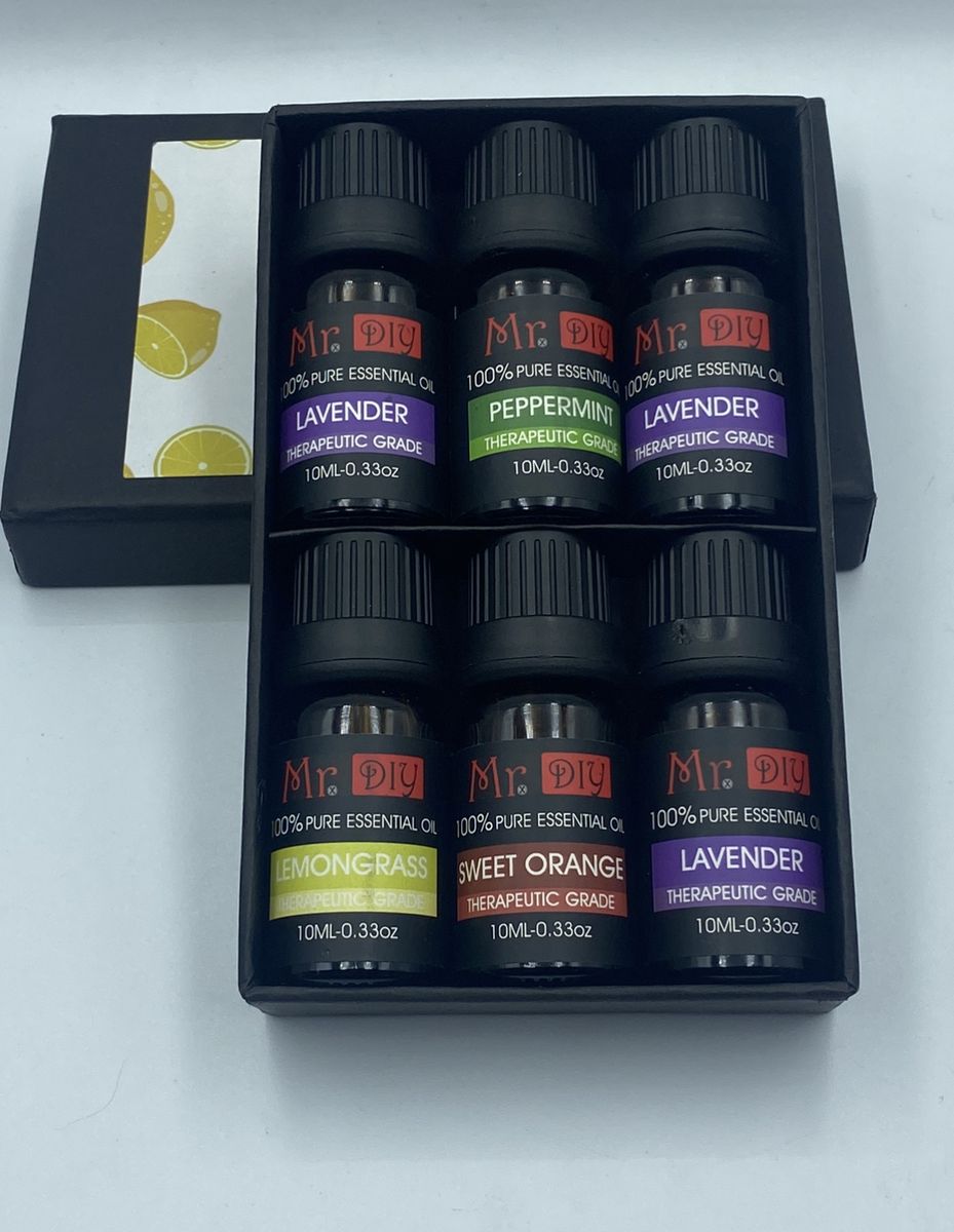 6pcs Of Essential Oil For Humidifier And Cosmetics