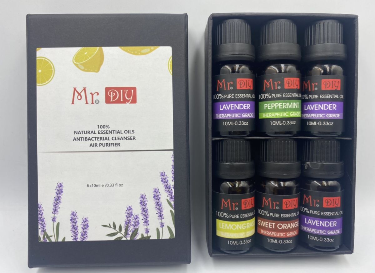 6pcs Of Essential Oil For Humidifier And Cosmetics