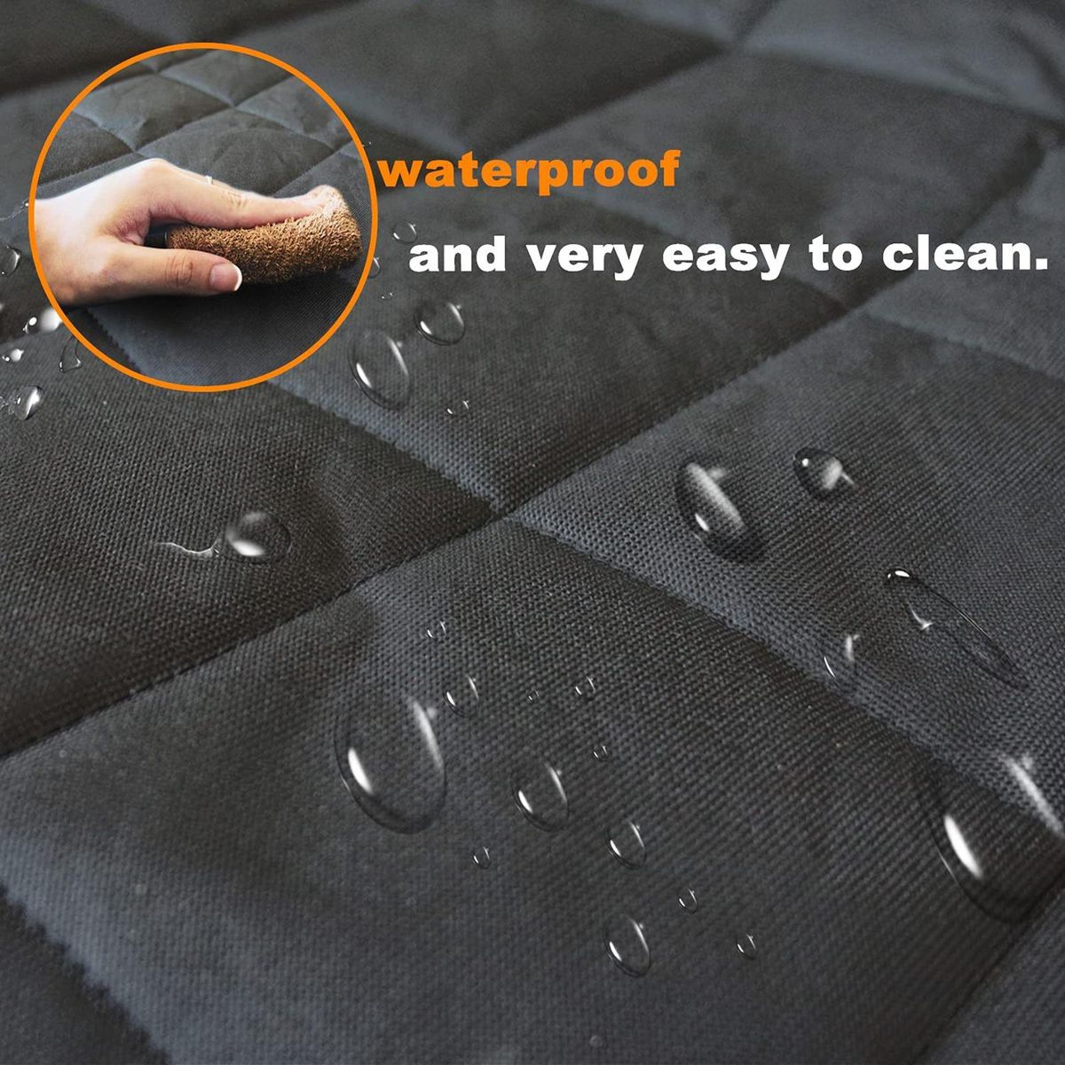 54''X58'' Dog Seat Waterproof Protector Car Pet Cushion Car Rear Seat Pet Dog Cushion Waterproof Dirt Proof Car Pet