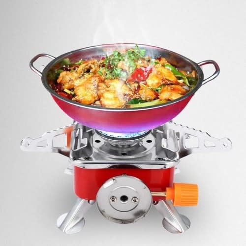 Outdoor Auto Ignition Foldable Camping Gas Cooker - (free Gas Included)