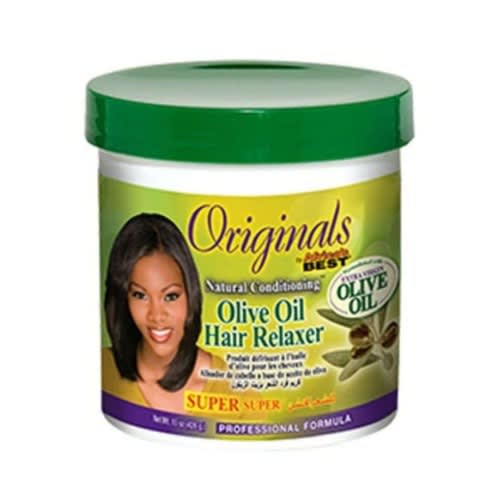 Conditioning Olive Oil Hair Relaxer Super