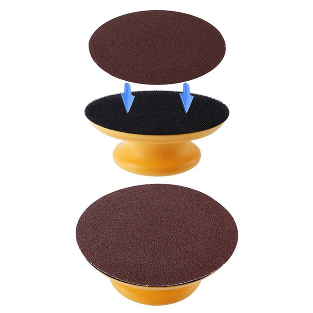 Hand-Held Grinding Wheel Rubber Elastic Disc Polishing