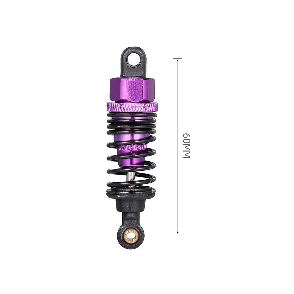 2pcs Shock Absorber Damper 60mm RC Car Parts for 1:10 JLB HSP EM DHK HPI Flat Car RC Racing Car
