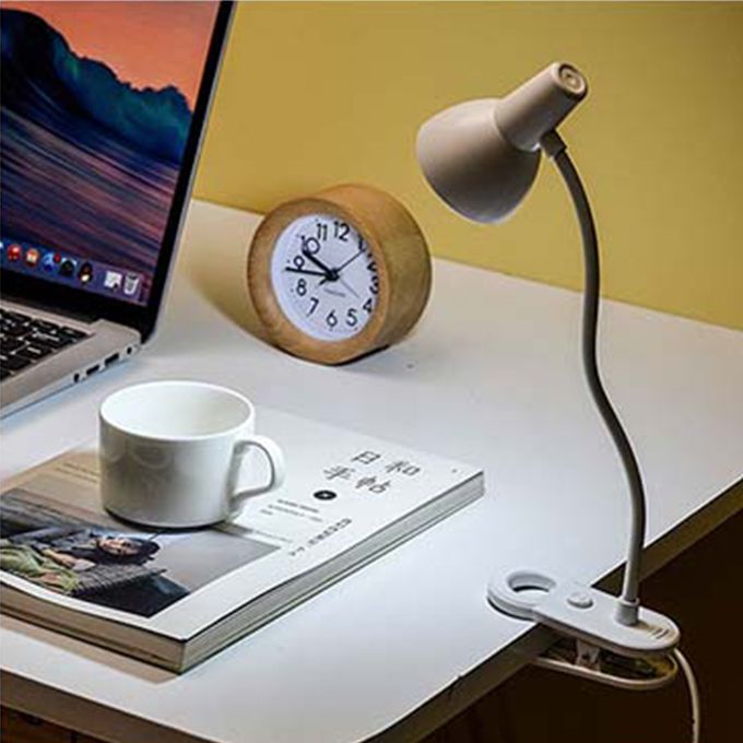 LED Night Bedside Table Lamp Reading Light - White