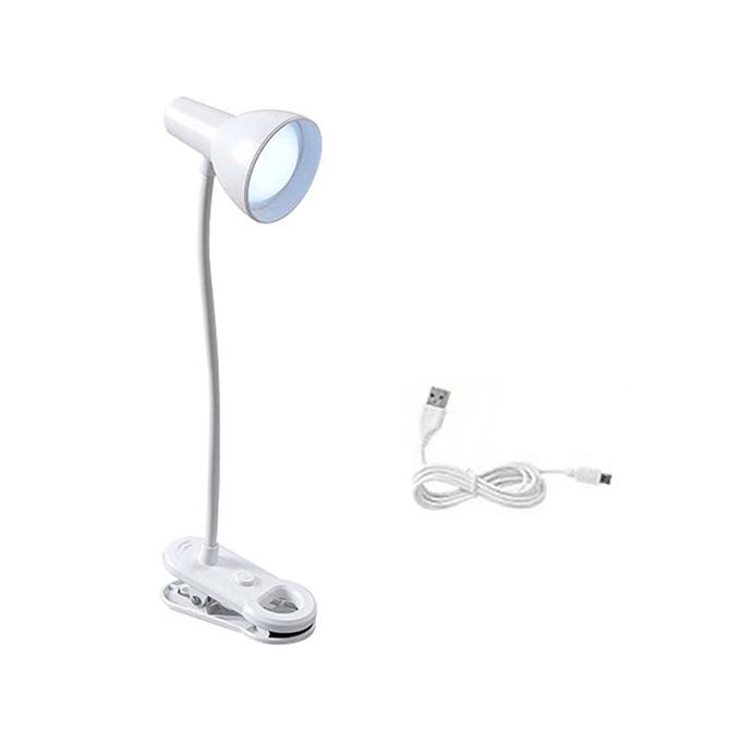 LED Night Bedside Table Lamp Reading Light - White