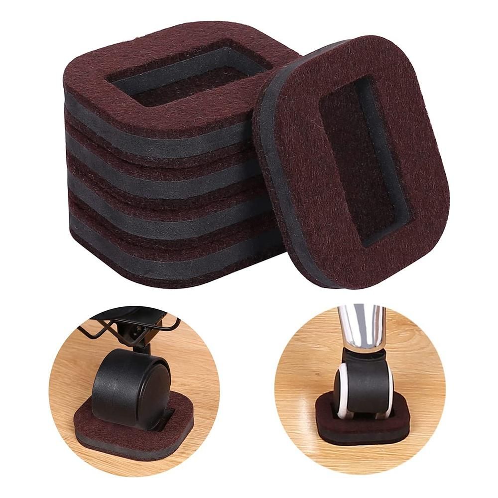 5Pcs Furniture Wheel Stopper Bed Stopper Caster Cup
