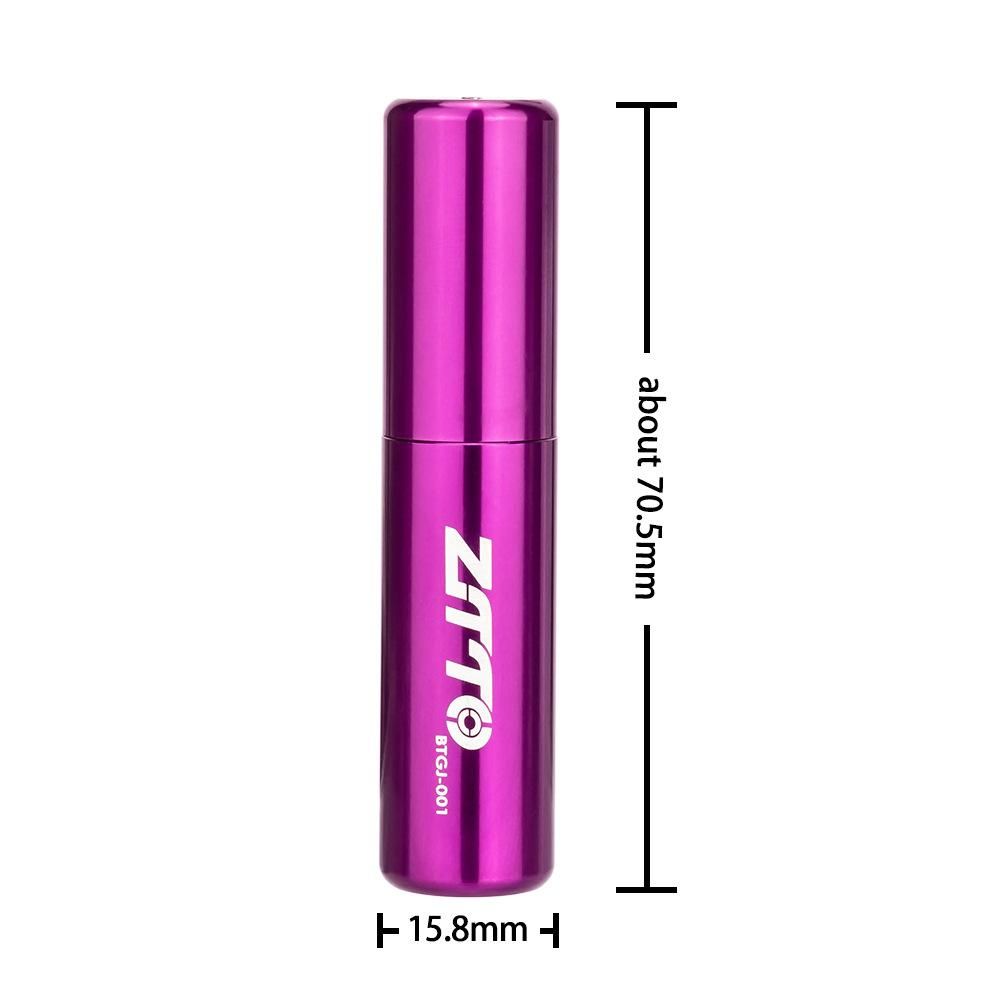 ZTTO Bike Tire Repairing Kit Tubeless Tire Plug Tool Fix Flat Puncture with 5 Strips & 2 Handlebar Plugs for MTB Mountain Road Bike