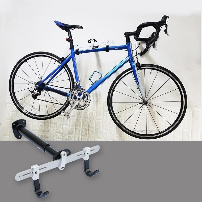 Bicycle Wall Mount Alloy Rack Tilting Depth Width Multi Adju