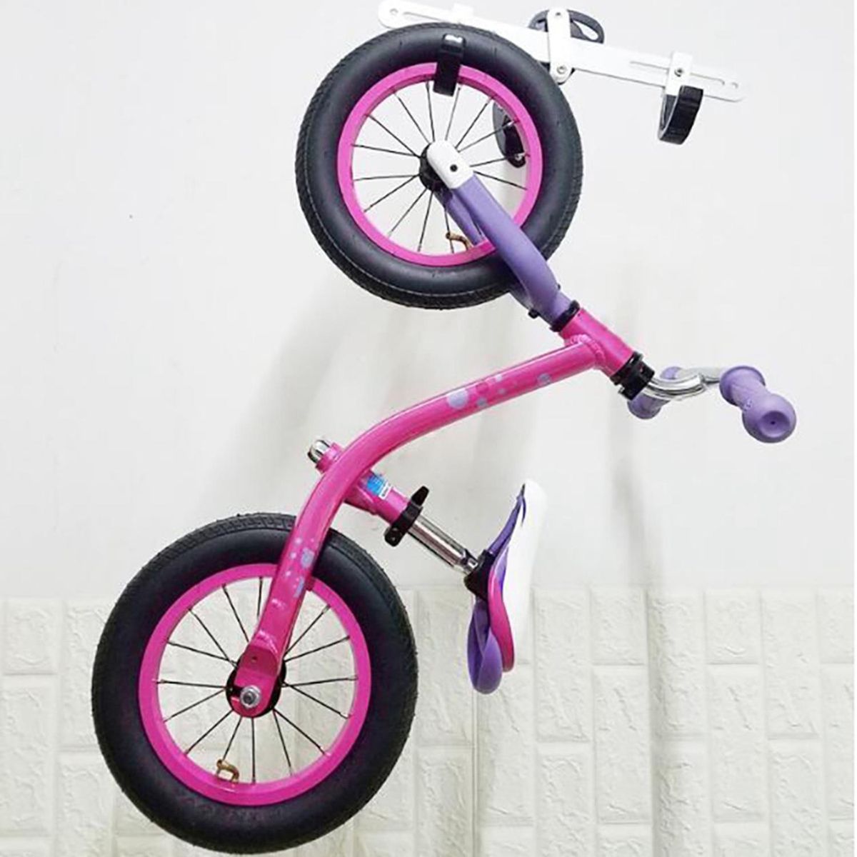 Bicycle Wall Mount Alloy Rack Tilting Depth Width Multi Adju