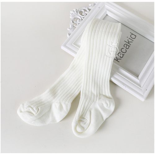 Thick Cotton Popsocks White