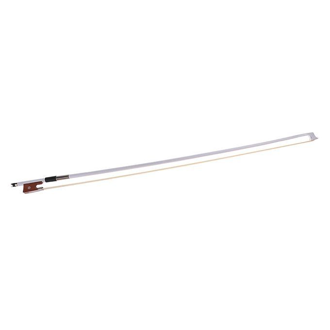 White Horsehair Violin Bow 4/4 Size For Music Lover Violin Parts Gift