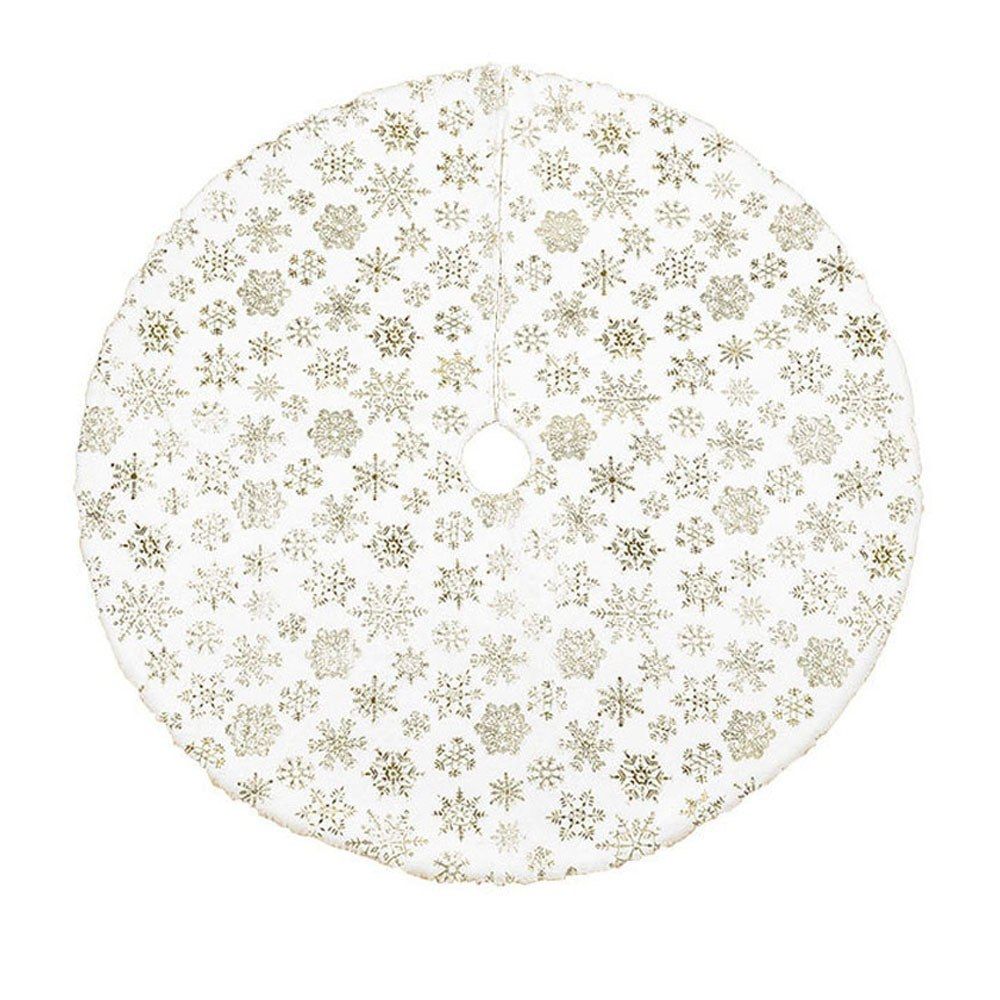 Christmas Tree Skirt White Christmas Tree Decoration