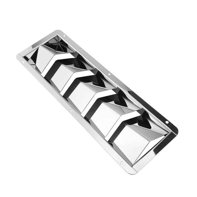 Boat Stainless Steel Air Grill Louver Vent 330mm X 120mm Ventilation 5