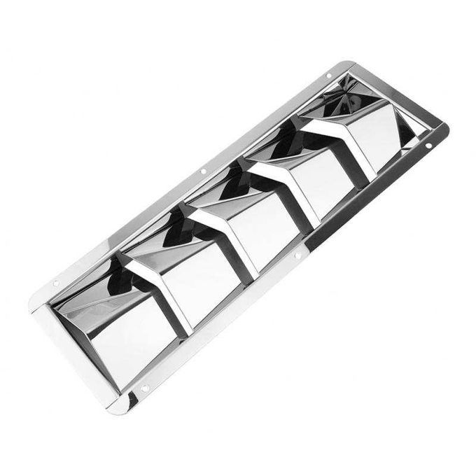 Boat Stainless Steel Air Grill Louver Vent 330mm X 120mm Ventilation 5