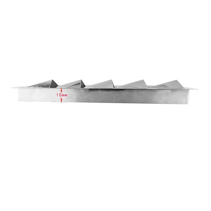 Boat Stainless Steel Air Grill Louver Vent 330mm X 120mm Ventilation 5