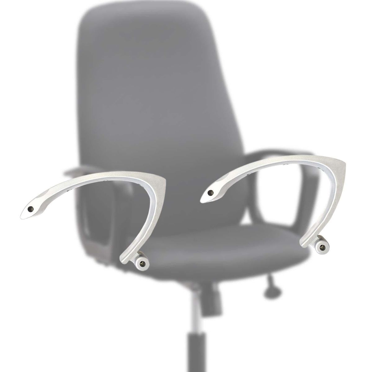 2 Pieces Lifting Rotation Armrest Repair Part For Computer