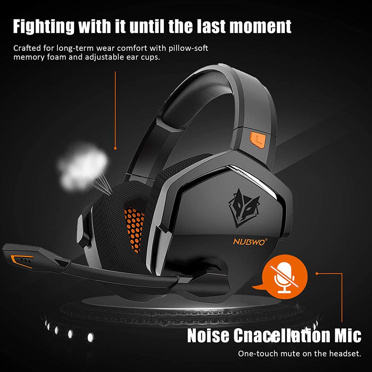 G06 Wireless Gaming Headset For Ps5 Ps4 Pc Laptop