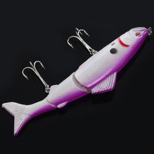HENG JIA 13cm Multi-joint Swim Fishing Temptation Crank