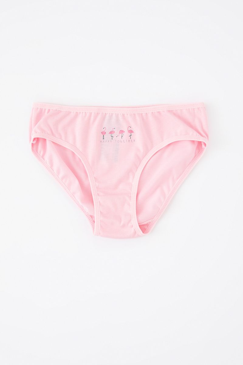 3 Piece Set Girl Underwear Regular Fit Slip -Multicolor