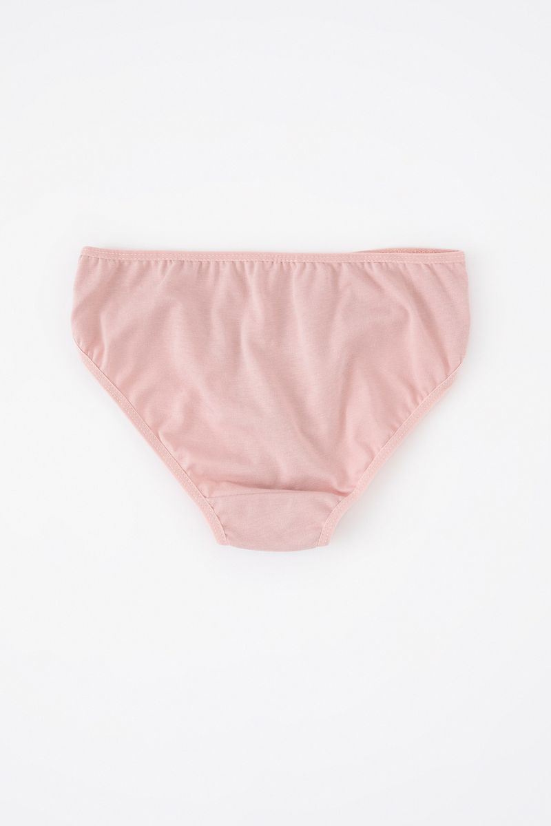 3 Piece Set Girl Underwear Regular Fit Slip -Beige