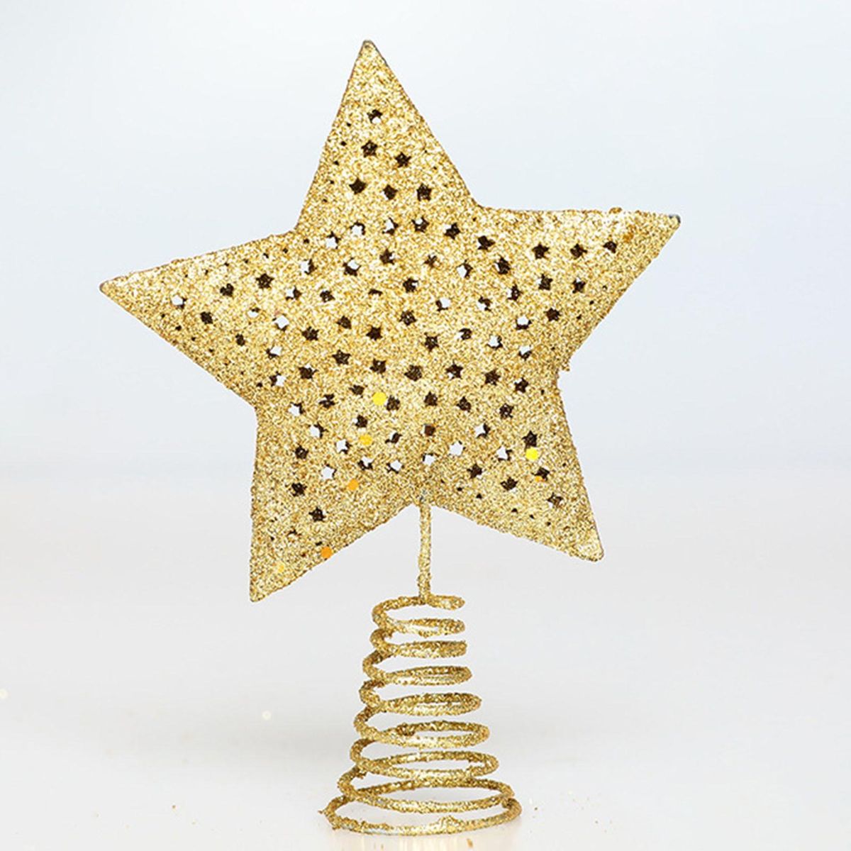Tree Top Decoration Christmas Tree Top Glitter Star