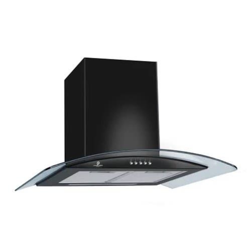 90cm Digital Cooker Hood Control - Black