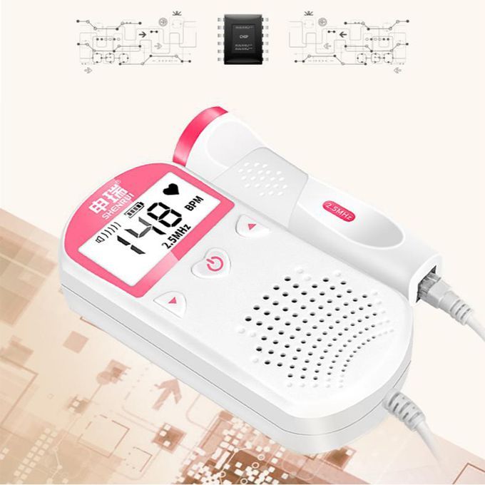 Pocket Ultrasound  Baby Heartbeat Heart Rate Monitor Probe Baby