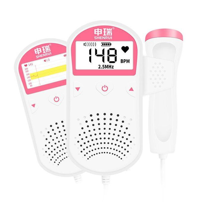 Pocket Ultrasound  Baby Heartbeat Heart Rate Monitor Probe Baby