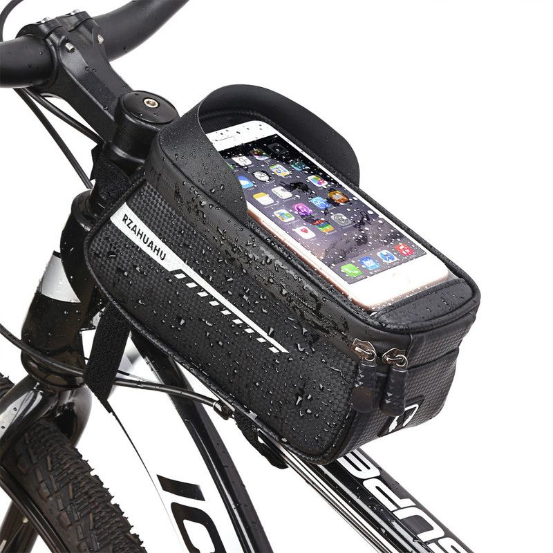 Bike Phone Front Frame Bag Bicycle Top Tube Bag Waterproof
