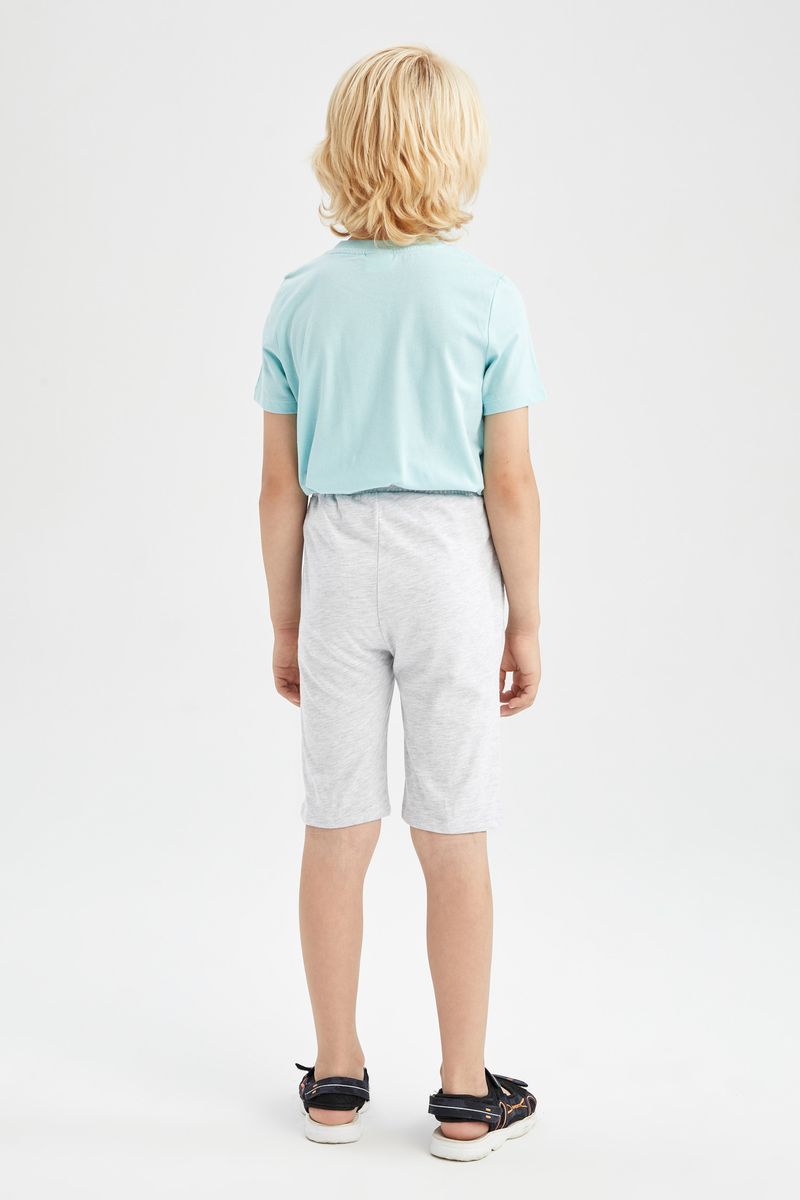 Boy Knitted Short - Grey