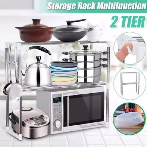 Adjustable Multi-functional Microwave Organizer + Free Cover