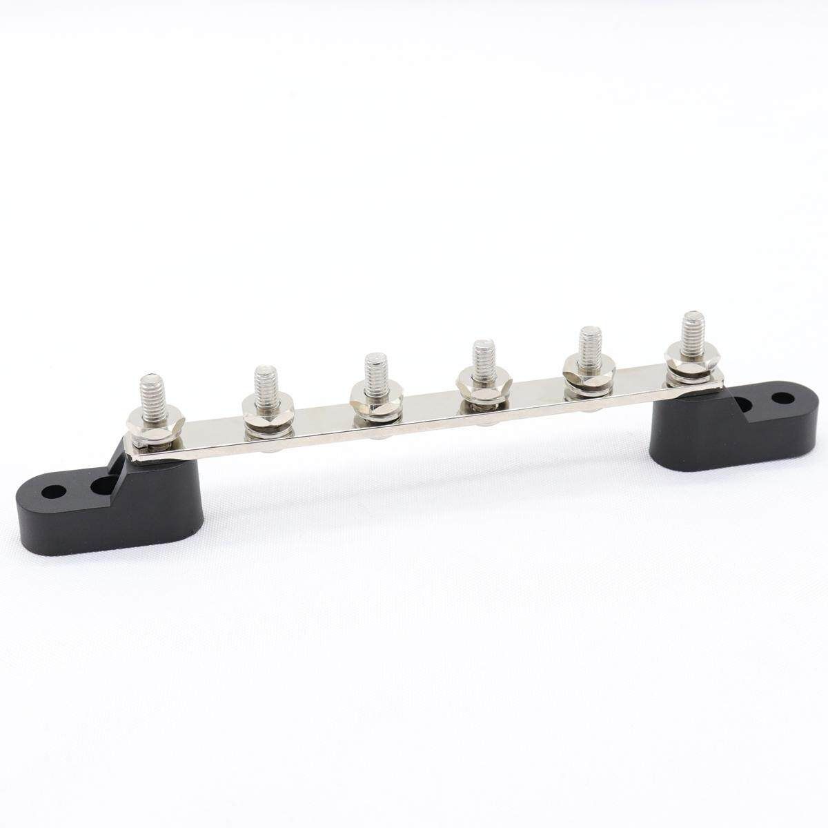 BUS BAR 12V-24V HEAVY DUTY 6 WAY GANG 2 TERMINAL BLOCK 4X4 MARINE CARAVAN SOLAR
